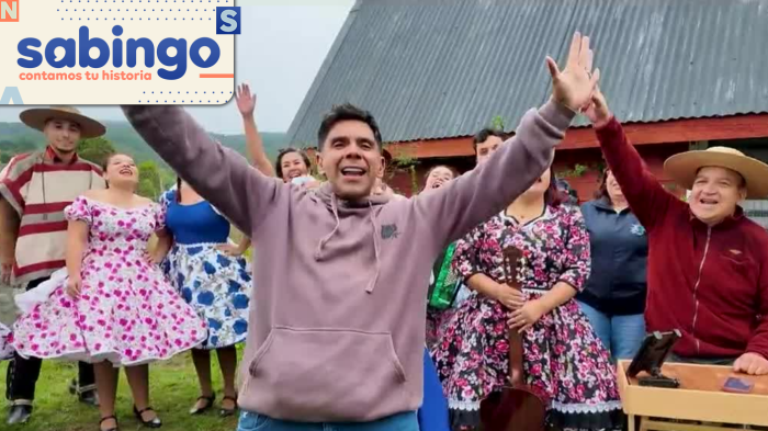 Aclanados: JP Queraltó recorrió Valdivia para conocer a la familia Pérez Pino