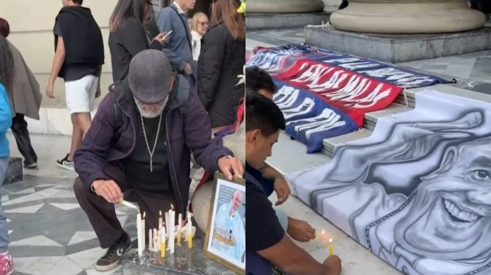 VIDEOS | Con oraciones y homenajes: Así despidieron los argentinos al papa Francisco