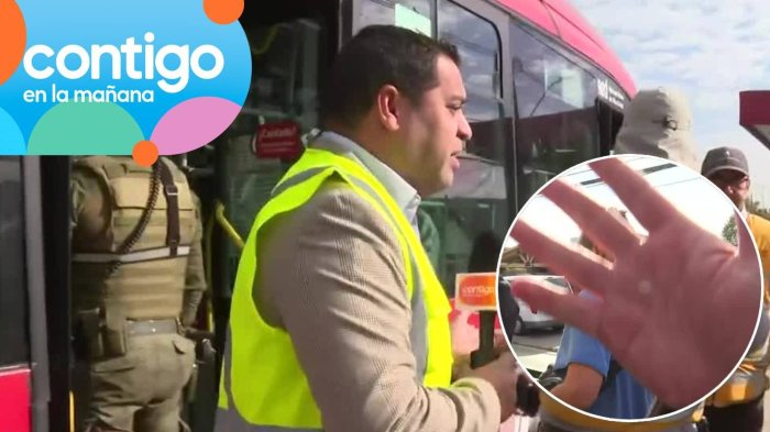 “Pero tranquilo, amigo”: Notero de Contigo en la Mañana tuvo tenso encontrón durante fiscalización