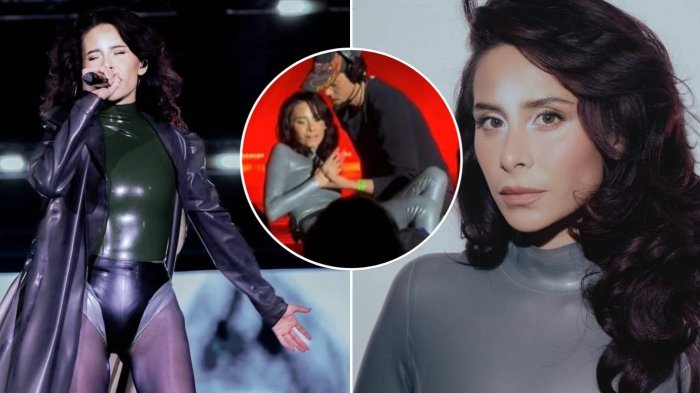 “Varios días en la clínica”: Cami Gallardo actualiza estado de salud tras sufrir caída en concierto