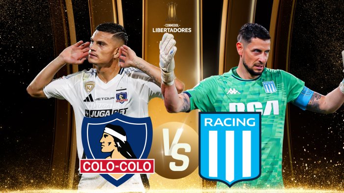 Colo Colo vs Racing: Dónde ver EN VIVO y ONLINE el partido por Copa Libertadores