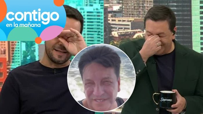 JC Rodríguez y Eduardo de la Iglesia tuvieron ataque de risa con insólito momento en Contigo en la Mañana