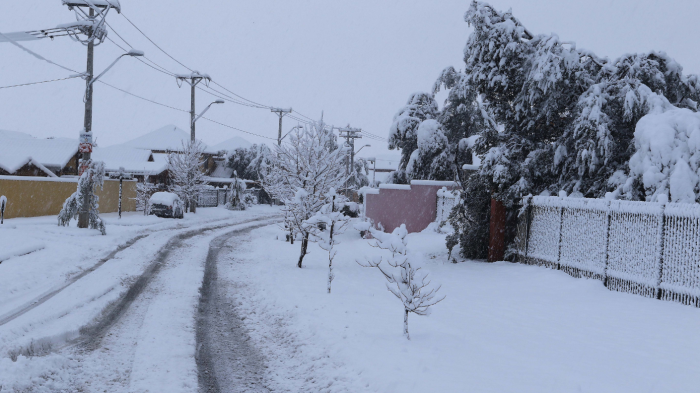 Nieve en la región Metropolitana: En estas zonas caería tras la lluvia de estos días