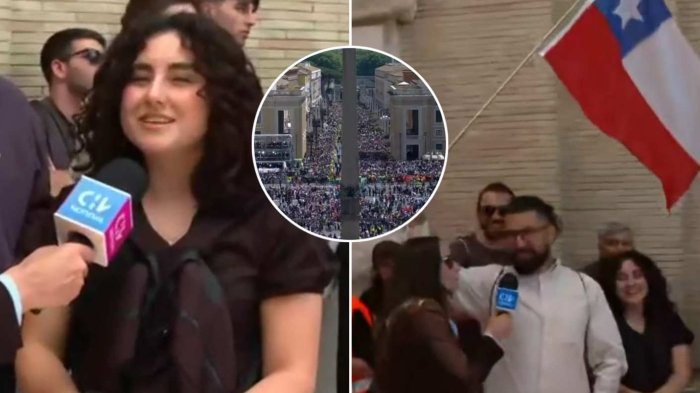 Jóvenes chilenos despidieron al papa Francisco: Habían viajado para la canonización de Carlos Acutis