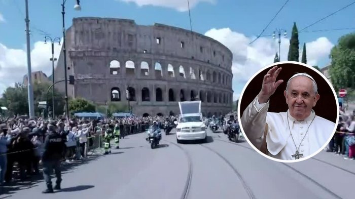 VIDEO | El último adiós al Papa Francisco: Así fue la despedida al sumo pontífice