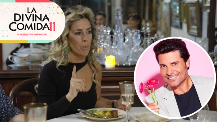 Paulina Rojas contó en La Divina Comida una inédita experiencia con Chayanne: “Yo no sabía que…”