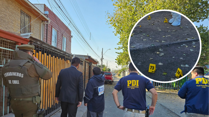 Ataque a vivienda con más de 70 disparos dejó un muerto y un herido en Pedro Aguirre Cerda