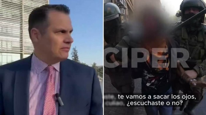 “No me arrepiento”: Claudio Crespo habla tras videos que muestran su actuar en estallido social