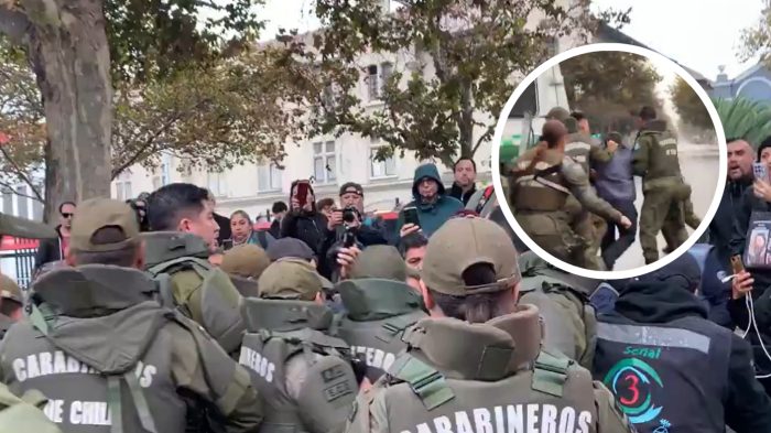 Carabineros detiene al padre de Francisca Sandoval en acto conmemorativo a tres años de su homicidio