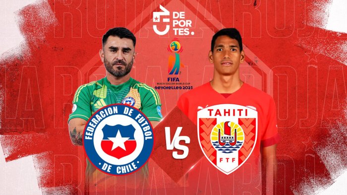 Chile vs Tahiti: Cómo ver EN VIVO y ONLINE el debut de La Roja en el Mundial de Fútbol Playa
