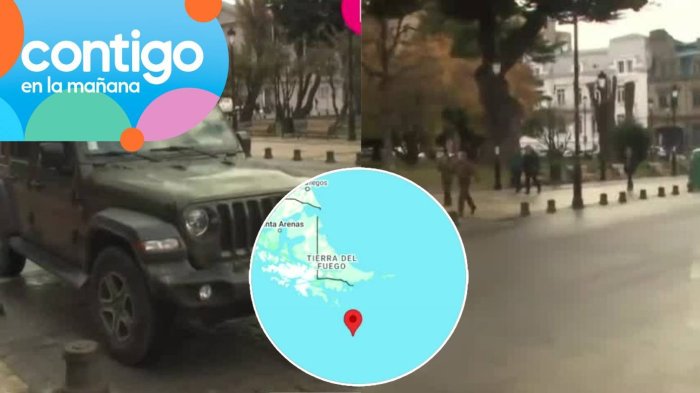 Revelan registros del terremoto 7,5 en la Región de Magallanes: Población evacúa por alerta de tsunami