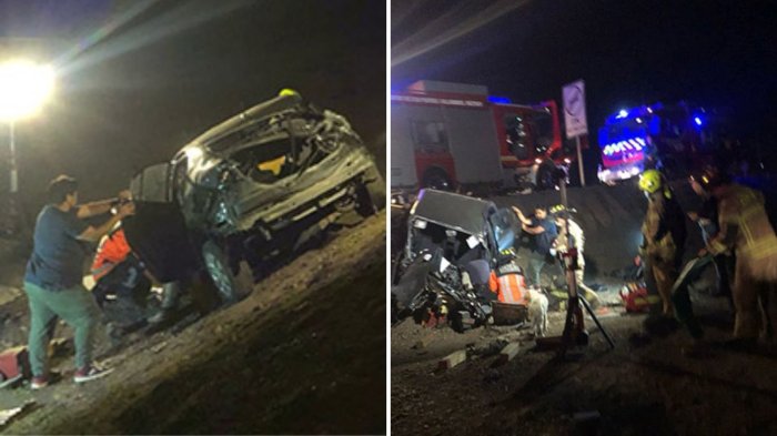 Choque frontal entre vehículo y camión de carga dejó un fallecido en Colina