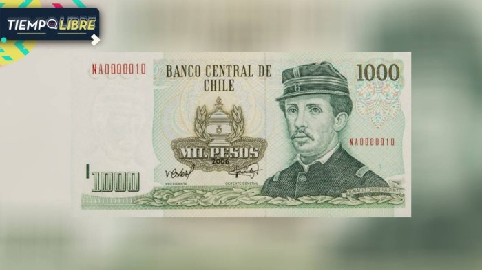 Este es el buscado billete de mil pesos antiguo que podría venderse a 200 mil: En esto debes fijarte