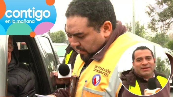 Tomás Cancino fue sorprendido en Contigo en la Mañana por un fiscalizador idéntico: “Es su hermano”