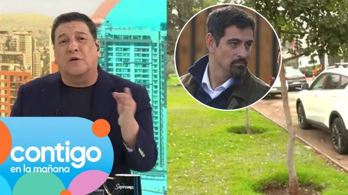 “¡Déjeme hablar!”: JC discutió en vivo con alcalde de Cerro Navia por estacionamiento en Hospital Félix Bulnes