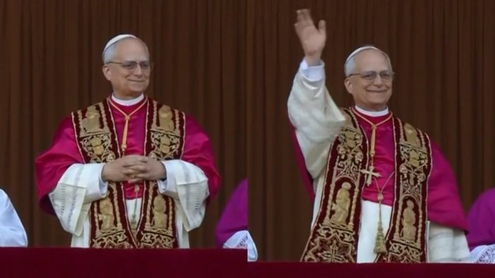 VIDEO | Así fue la primera aparición de León XIV, el nuevo papa de la Iglesia Católica