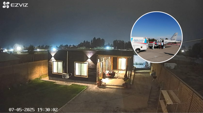 Nuevo video: Revelan registro de llamativo resplandor en el cielo que relacionan con avioneta perdida