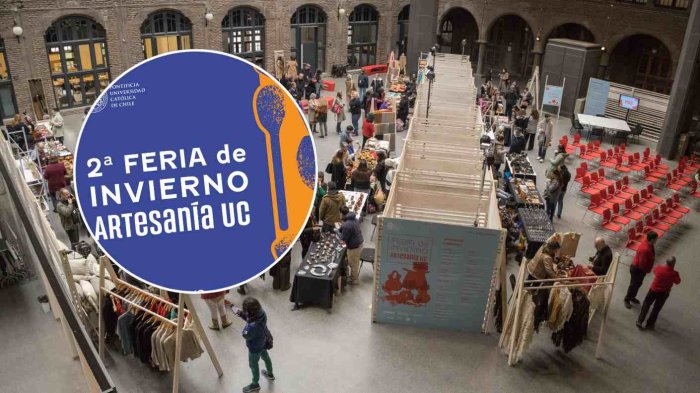 ¡Ideal para el Día de la Madre! Oficios ancestrales se reunirán en la 2ª Feria de Invierno Artesanía UC