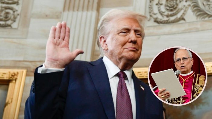 La reacción y el mensaje de Donald Trump tras nombramiento de León XIV, primer papa estadounidense