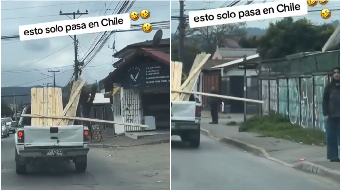 Viralizan peligrosa maniobra de conductora en Concepción: “Va cortando cabeza”