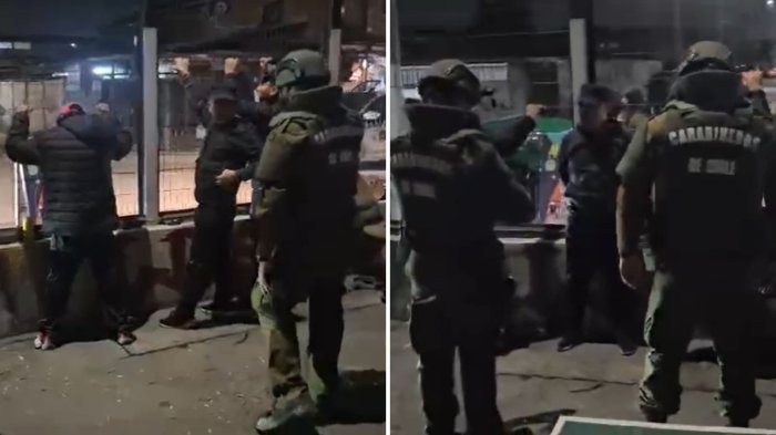 Megaoperativo en la población El Castillo de La Pintana dejó nueve detenidos: Se mantiene en curso