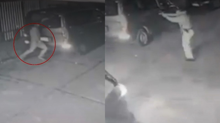 VIDEO | Cámara captó cómo carabinero abatió a hombre que disparó tras persecución en Recoleta