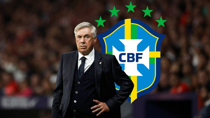 Brasil termina la teleserie y confirma a Carlo Ancelotti como nuevo DT