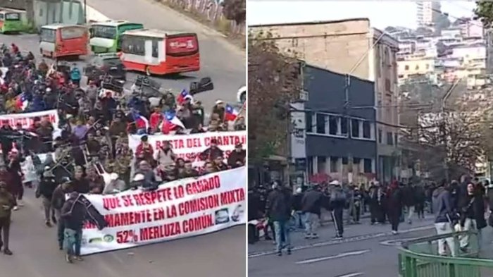 Cientos de pescadores llegan al Congreso en el marco de protestas por nueva ley de fraccionamiento