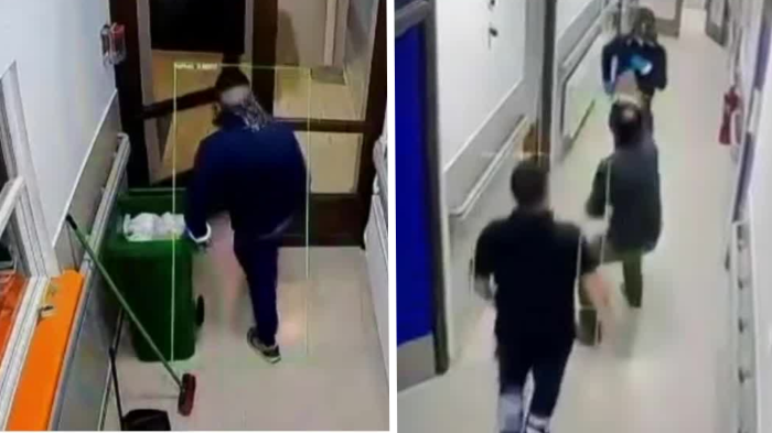 VIDEO | Hombre armado con cuchillo atacó a personal de Cesfam en Yumbel: Pateó puertas y causó pánico