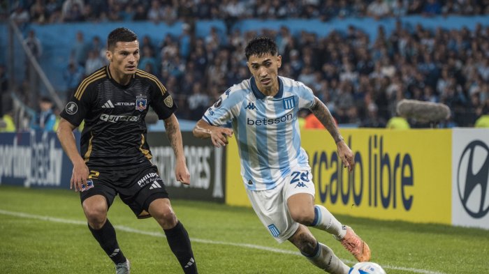 Colo Colo fue goleado por Racing y quedó eliminado de Copa Libertadores