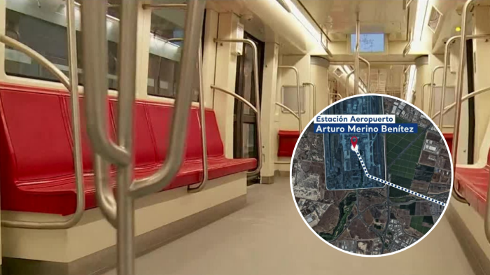 Metro de Santiago llegaría hasta el aeropuerto: Este sería el recorrido del proyecto