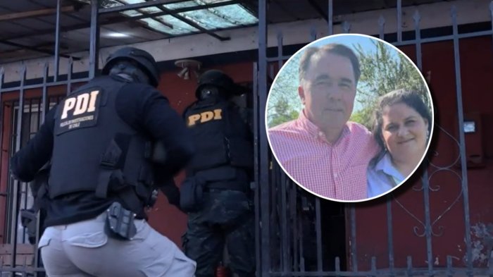 Aumentan a cuatro los detenidos por crimen en Graneros: Uno de ellos habría disparado a la pareja