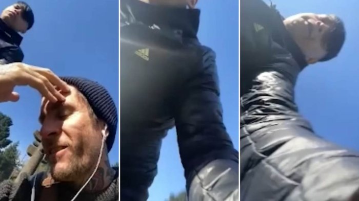 Robaron a reconocido cantante chileno mientras daba entrevista por Zoom: Quedó registrado en video