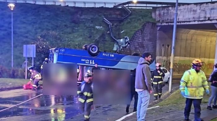 Revelan identidades de fallecidos en accidente de microbus en Chiguayante