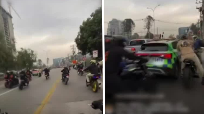 VIDEO | Captan altercado minutos previos antes de incidente que terminó con motorista muerto