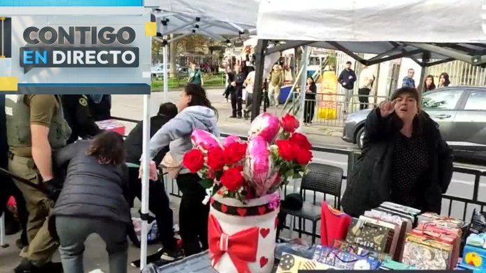 “Nos han empujado”: Equipo de Contigo en Directo fue amedrentado por vendedores ambulantes en medio de operativo