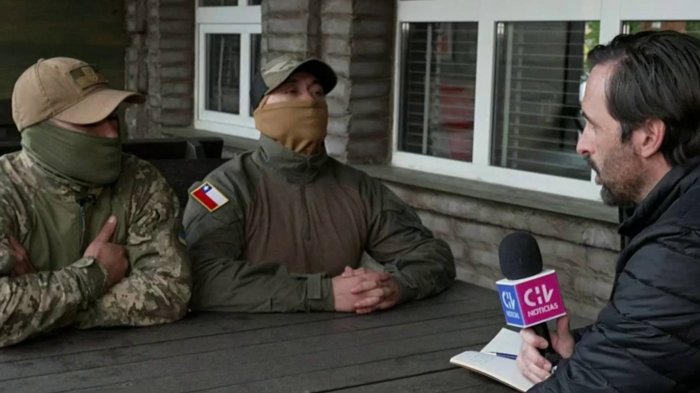 “El miedo es morir”: Los testimonios de los chilenos que combaten en Ucrania