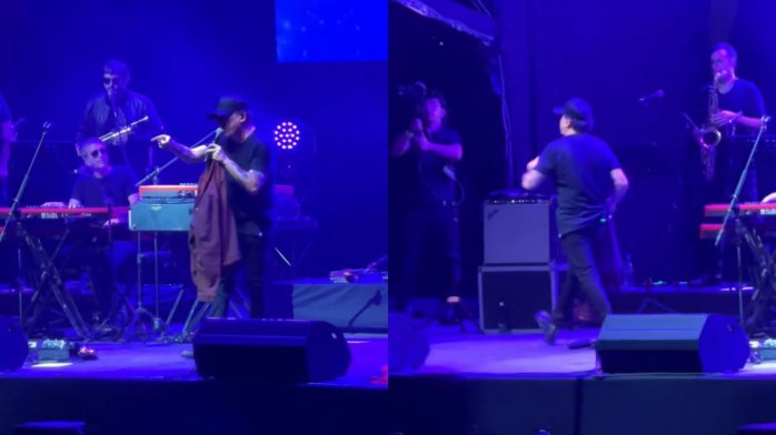 “Están cancelados, hasta nunca”: Andrés Calamaro abandonó concierto tras ser abucheado por defender corridas de toros