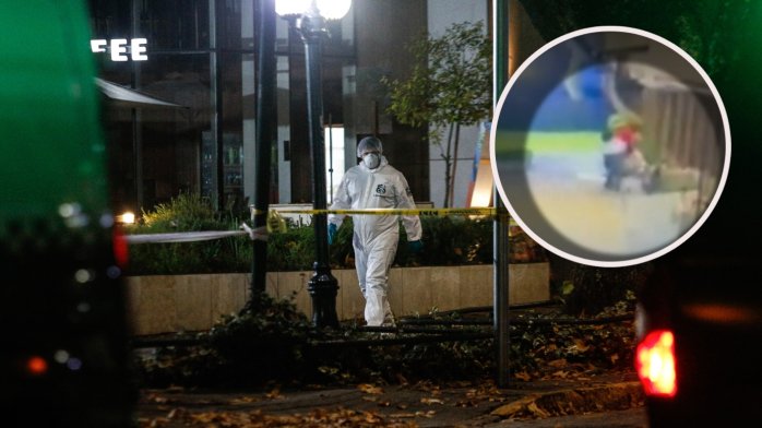 VIDEO | Revelan registro clave de presunto sospechoso por detonación de bomba en Providencia