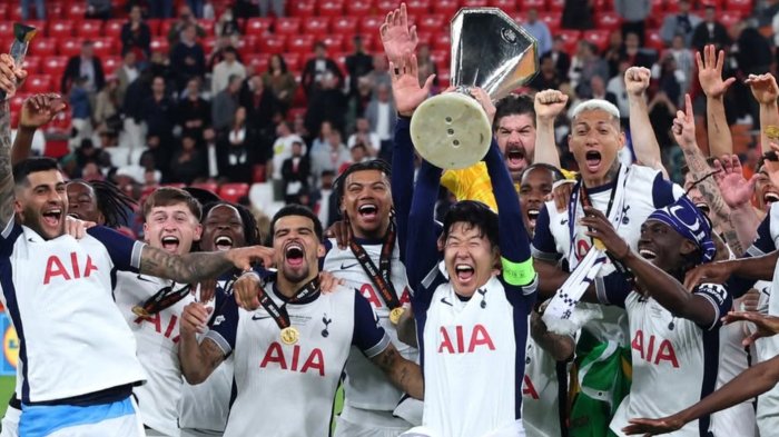 Tottenham logra la épica ante el Manchester United y conquista la Europa League en Bilbao