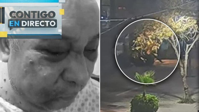 Cigarros habrían sido la causa: Revelan video de interacción que originó golpiza a conserje de 70 años