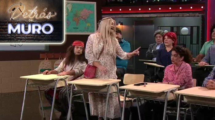 ¿Con las mejores vibras? Papás hippies revolucionaron reunión de apoderados en Detrás del Muro