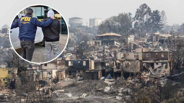 VIDEO | Capturan a dos nuevos voluntarios de Bomberos por megaincendio en Valparaíso: Van 9 detenidos