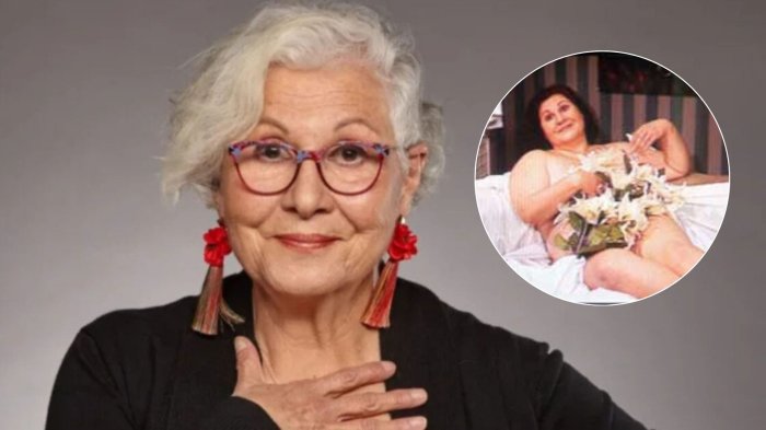 La historia detrás del icónico desnudo de Teresita Reyes en Machos: “Estaba con la guata apretada”