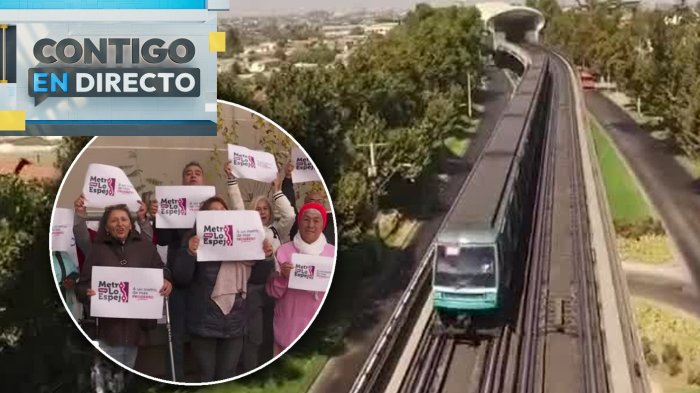 Traslados demoran más de hora y media: Vecinos exigen estación de metro para Lo Espejo