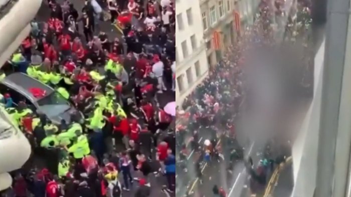 VIDEO | Conductor atropella a 47 personas durante masiva celebración en Liverpool