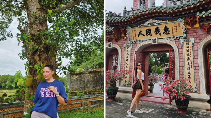 Kel Calderón sufrió accidente en pleno viaje por Vietnam: Compartió imágenes de cómo quedó