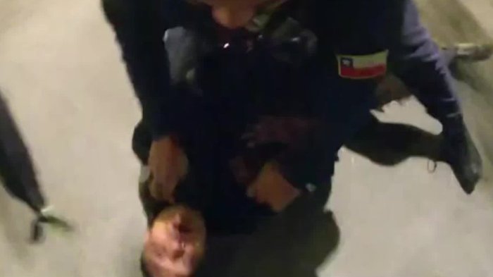 VIDEO | Así fue la rápida detención de sujeto que robó una bicicleta en el Parque Bustamante