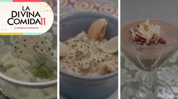 Elegante y con sorpresas: Estas son las recetas que Magdalena Montes realizó en La Divina Comida