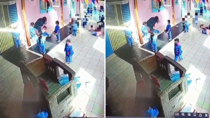 Revelan registro de educadora de párvulos acusada de agredir a niña de 4 años en Osorno